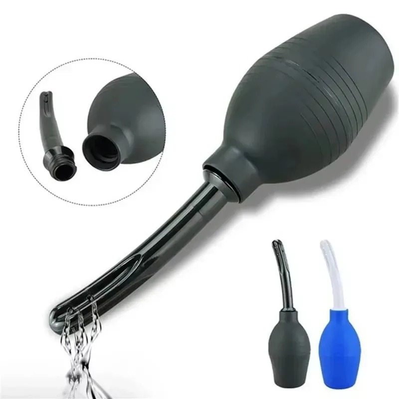 Portable Small Capacity Bidet Cleaner Enema Syringe Rectal Enemator  Stream Douche Enema Colon Cleaning Bidet Accessories