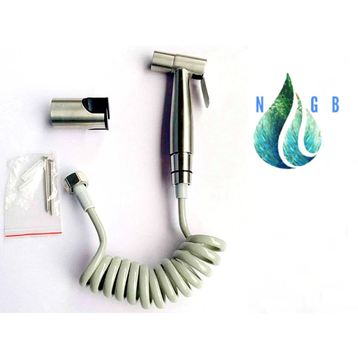 Telephone Push Shower stainless steel.