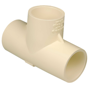 CPVC 3/4 INCH PLAIN TEE ERA 6 PCS