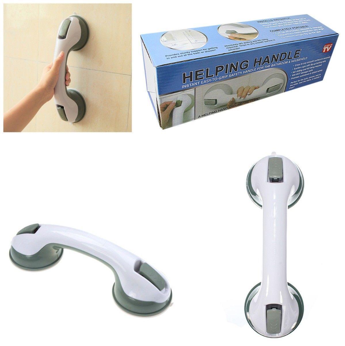 Bathroom & Shower Helping Handle Safety Grip Anti Slip Support