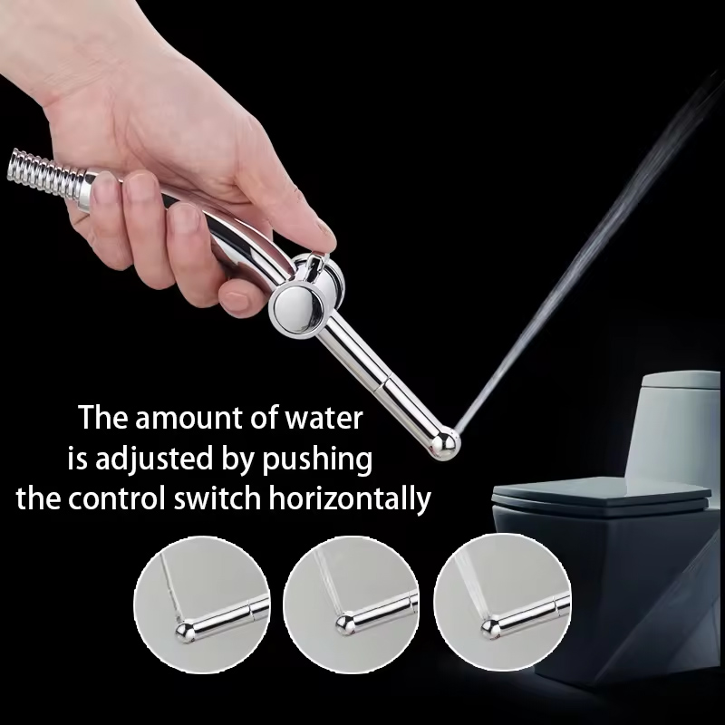 Adjustable Green Quality Modern Bathroom Shattaf Abs Sprayer Portable Travel Cheap Head Shower Personal Private Parts Washers